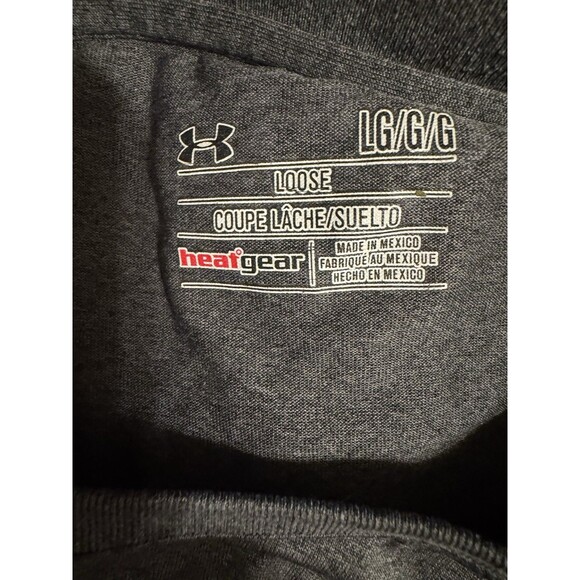 Under Armor Blue Heat Gear T Shirt Size Medium - Picture 3 of 3